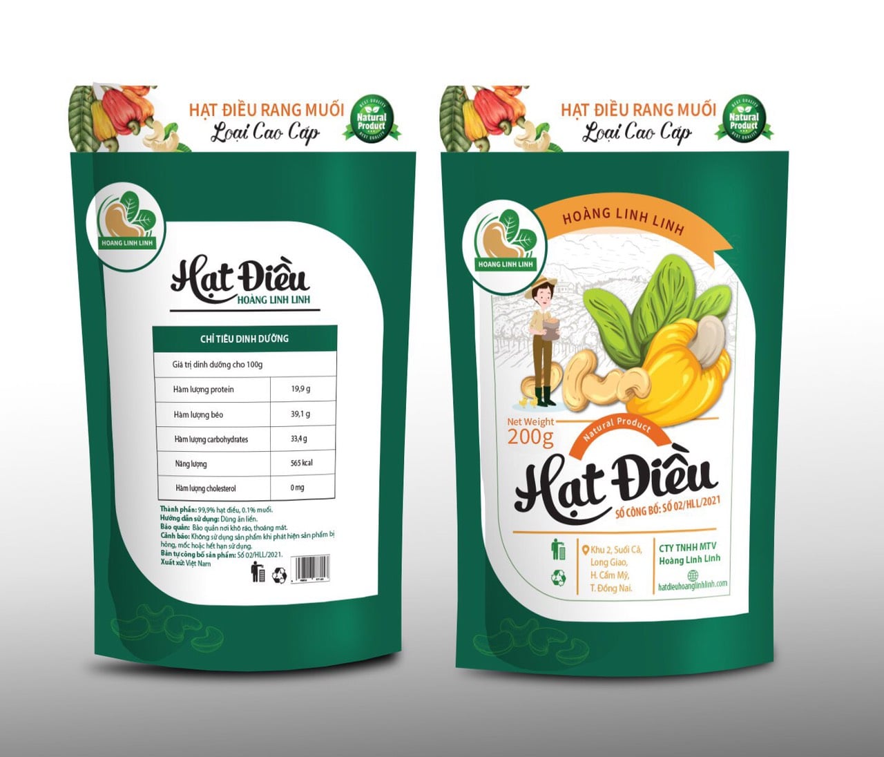 Hạt điều Hoàng Linh Linh